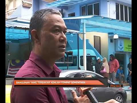 Bangunan Pusat Tahfiz Darul Quran Ittifaqiyah yang terbakar adalah tempat sementara