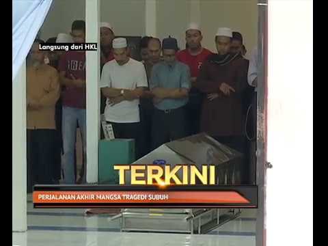Solat jenazah di Surau Kuarters HKL