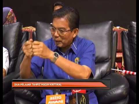 Dua pelajar tahfiz masih kritikal