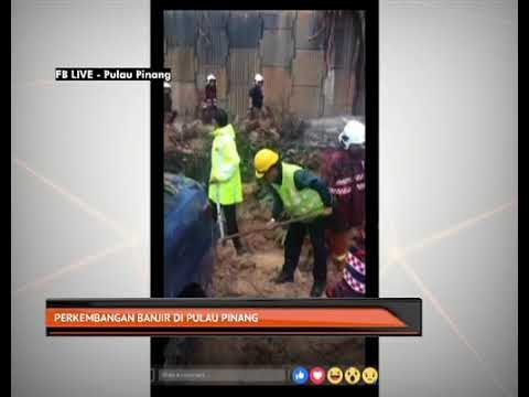 Perkembangan banjir di Pulau Pinang