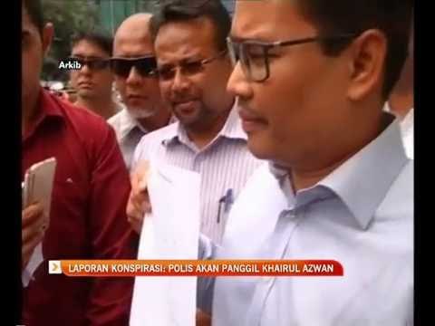 Laporan konspirasi: Polis akan panggil Khairul Azwan