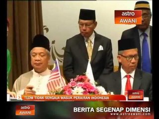 TLDM tidak sengaja masuk perairan Indonesia