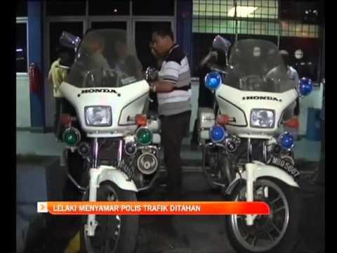 Lelaki menyamar polis trafik ditahan