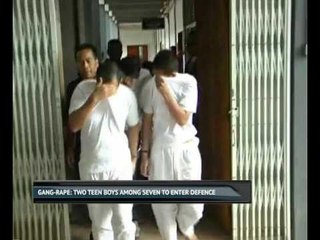Gang-rape: Two teen boys among seven to enter defence