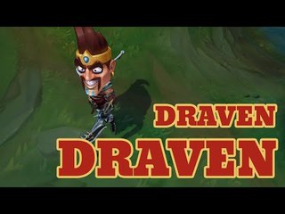 LOL PBE 3/8/2016: New skin Draven Draven Preview