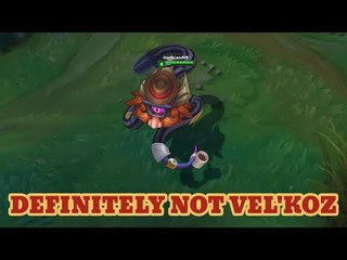 LOL PBE 3/8/2016: New skin Definitely Not Vel'Koz Preview