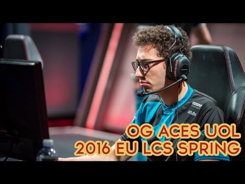 2016 EU LCS Spring - W8D1: Origen aces Unicorns of Love