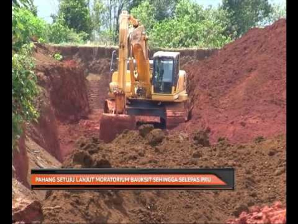Pahang setuju lanjut moratorium bauksit sehingg...