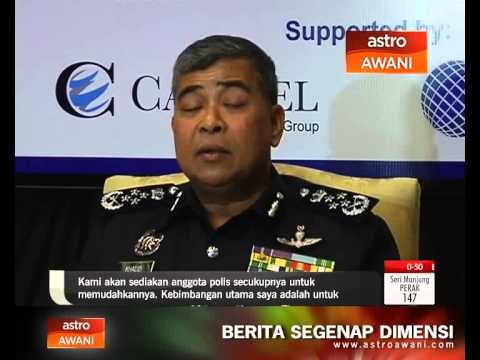 PDRM tidak halang perarakan perhimpunan Baju Merah