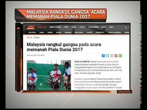 Malaysia rangkul gangsa acara memanah Piala Dunia 2017
