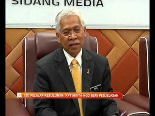 Isu pelajar kebuluran: KPT minta NGO beri penjelasan