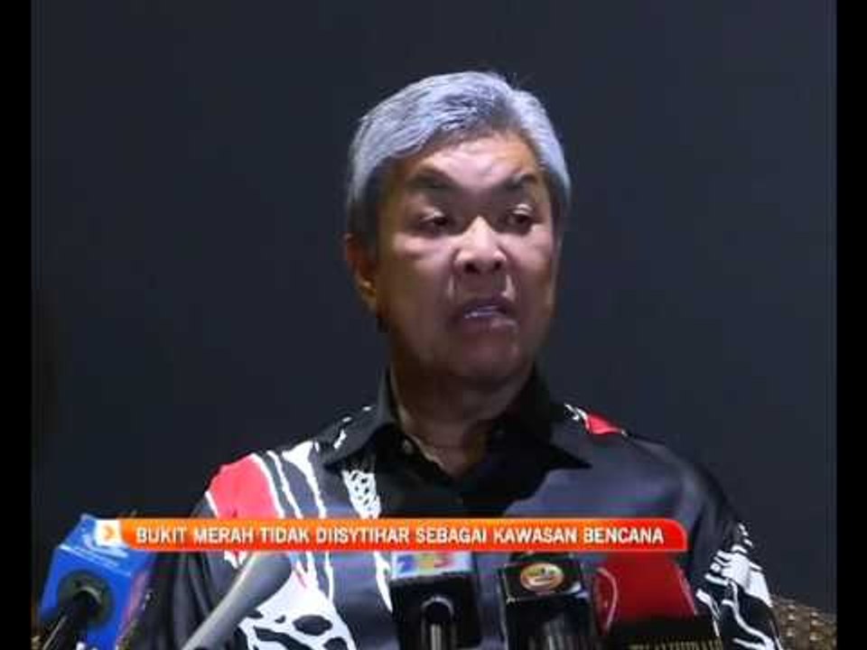 Bukit Merah tidak akan diisytiharkan sebagai kawasan bencana