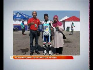 'Rider muslimah' jadi perhatian netizen