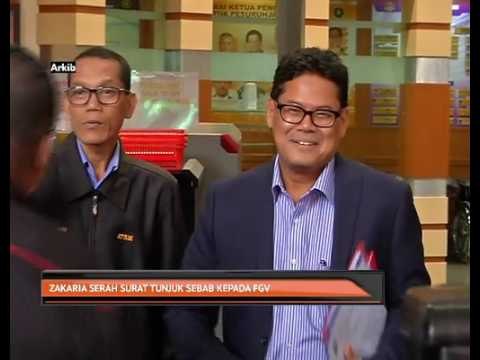 Zakaria serah surat tunjuk sebab kepada FGV