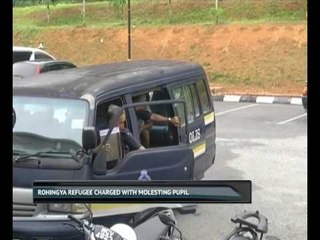 Rohingya refugee charged with molesting pupil