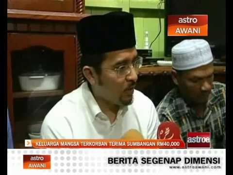 Keluarga mangsa terkorban di Masjidil Haram terima sumbangan RM40,000