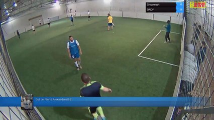 But de Pierre Alexandre (8-9) - Crocowash Vs GRDF - 05/12/17 21:00 - LIGUE 4 - Poitiers Game Parc