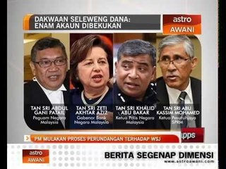 PM mulakan proses perundangan terhadap WSJ