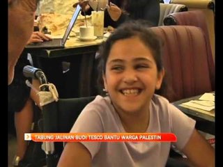 Tabung jalinan budi Tesco bantu warga Palestin