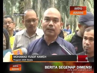 Jatuh sungai kerana lari dari Ops Sarang