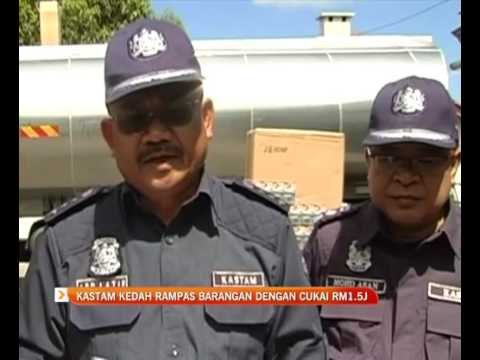 Kastam Kedah rampas barangan dengan cukai RM1.5 juta