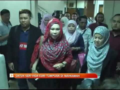Datuk Seri Vida curi tumpuan di mahkamah