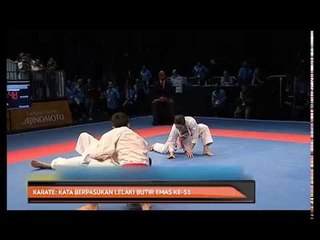Karate: Kata berpasukan lelaki butir emas ke-51