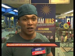Peluang Hafifi ke Sukan SEA kembali cerah