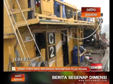 Jerebu punca kapal berlanggar berhampiran Pulau Redang