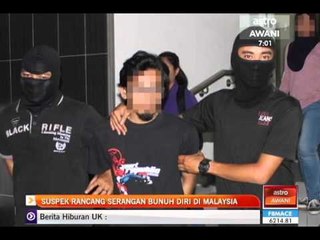 Suspek rancang serangan bunuh diri di Malaysia