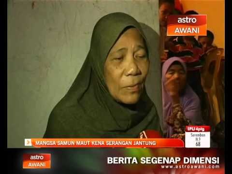 Mangsa samun maut kena serangan jantung