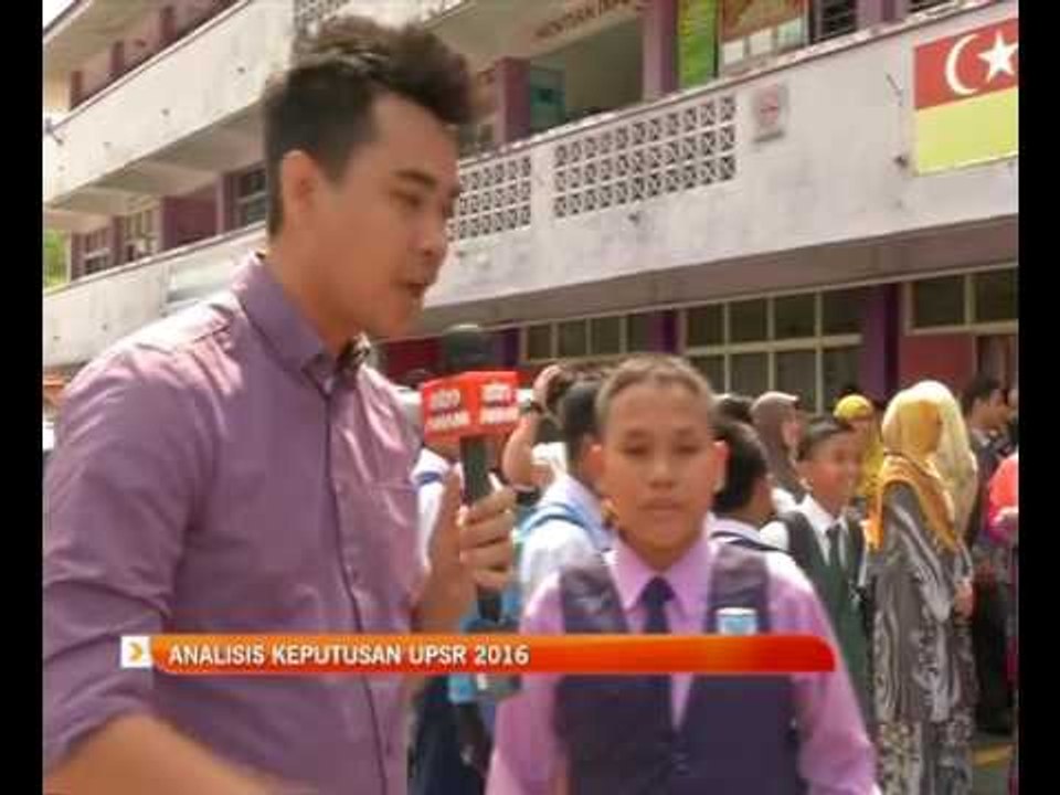 Analisis keputusan UPSR 2016