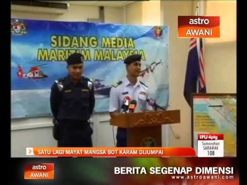 Satu lagi mayat mangsa bot karam Sabak Bernam dijumpai