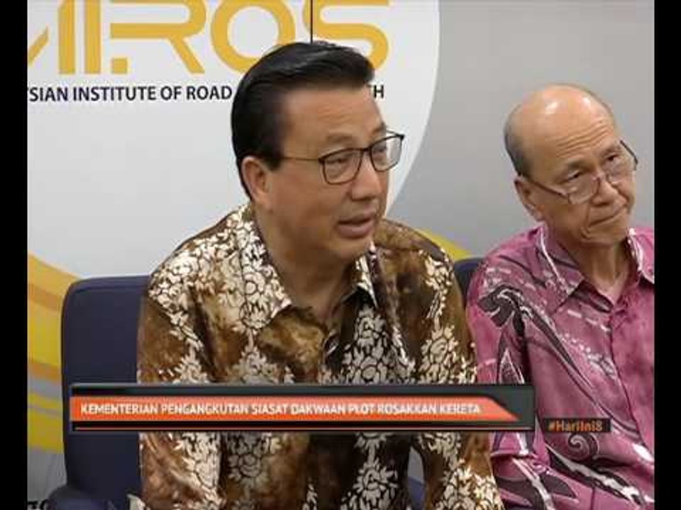 Kementerian Pengangkutan siasat dakwaan plot rosakkan kereta