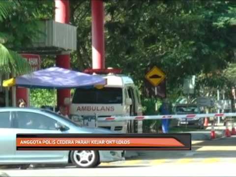 Anggota polis cedera parah kejar okt lolos