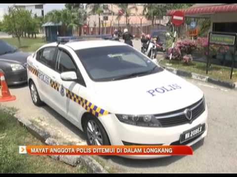Mayat anggota polis ditemui di dalam longkang