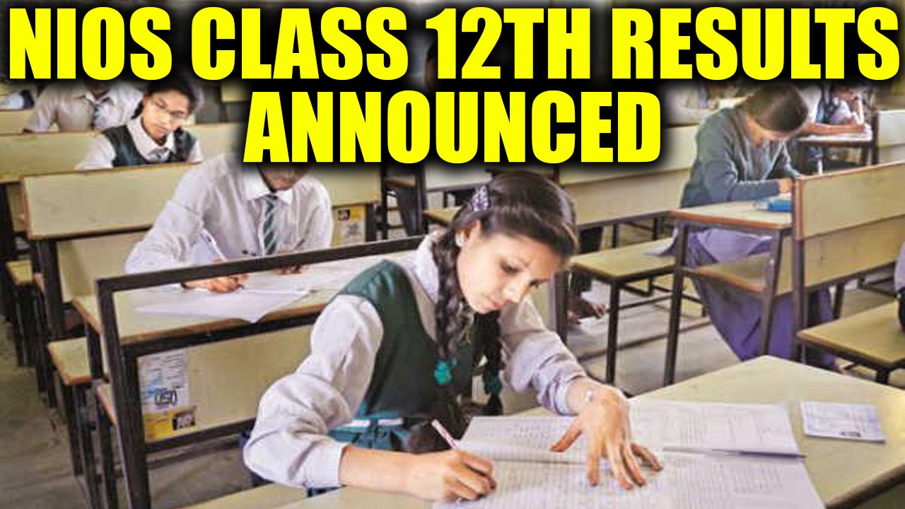 NIOS Class 12 October exam results 2017 declare...