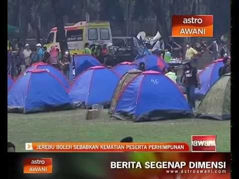 Jerebu boleh sebabkan kematian peserta perhimpunan