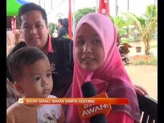 Bayar sekali, makan sampai kenyang