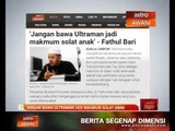 Jangan bawa Ultraman jadi makmum solat anak