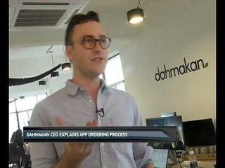 Dahmakan CEO explains App ordering process