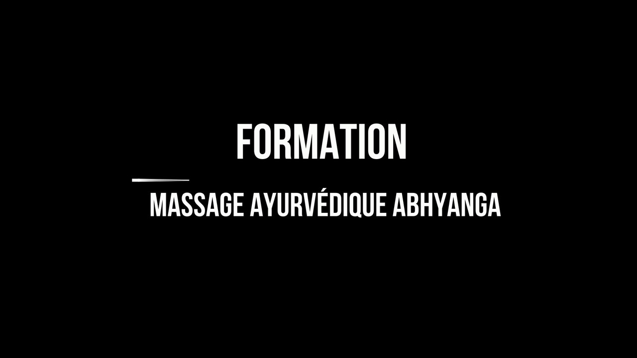 Formation massage Ayurvédique TEMANA