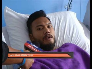Safee Sali tekad segera pulih