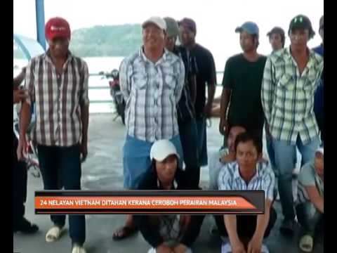 24 nelayan Vietnam ditahan kerana ceroboh perairan Malaysia