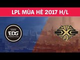 Highlights: EDG vs SS | Edward Gaming vs Snake Esports | LPL Mùa Hè 2017 Tuần 9