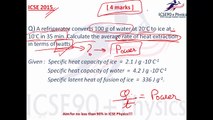 ICSE Topper's concepts based on Calorimetry