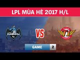 Highlights: Longzhu vs SKT Game 2 | Longzhu Gaming vs SK Telecom T1 | LCK Mùa Hè 2017 Playoffs