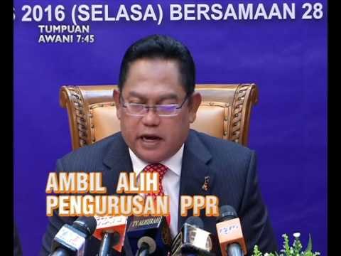 AWANI 7:45 - KPKT ambil alih pengurusan PPR & ketum bukan untuk khayal