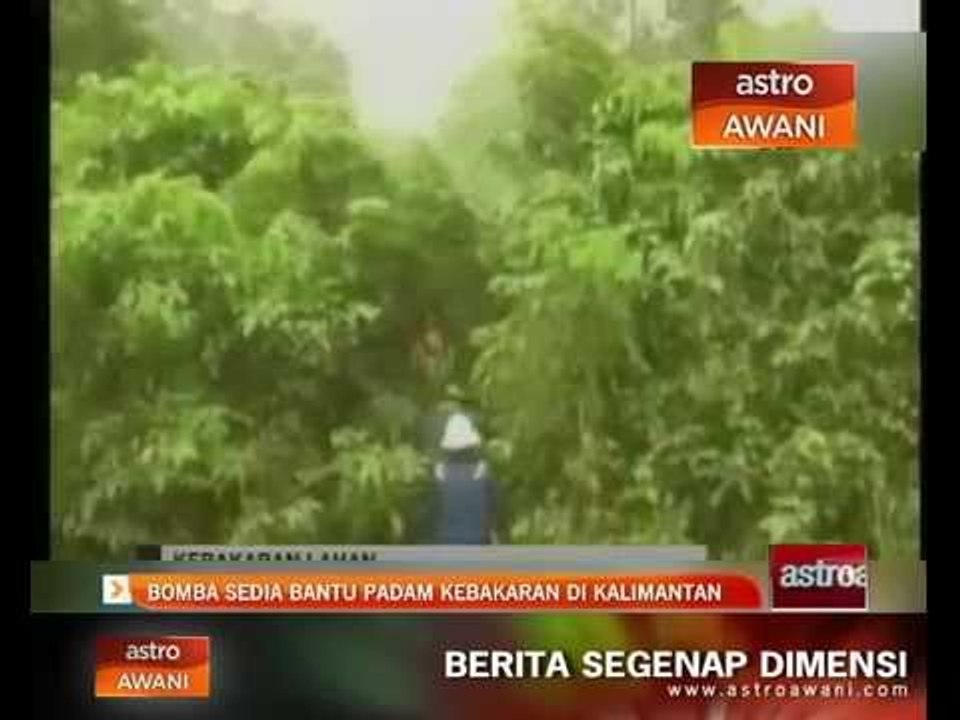 Bomba sedia bantu padam kebakaran di Kalimantan