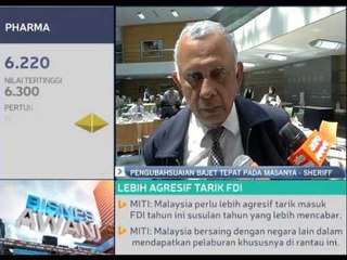 Pengubahsuaian Bajet 2016 tepat pada masanya - Sheriff